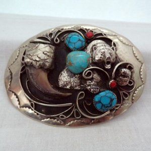 Native American Men's Belt Buckle